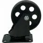 FactorDuty 4 All Black Metal Swivel Plate Caster Wheels w/Brake Lock Heavy Duty High-Gauge Steel (3.5'' Combo) FactorDuty 4 All Black Metal Swivel Plate Caster Wheels w/Brake Lock Heavy Duty High-Gauge Steel (3.5'' Combo)
