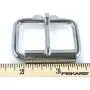 Dangerous Threads Heavy Duty Roller Buckle - Nickel Finish - Various Sizes (2 Pieces, Nickel - 1 & 1/4'') Dangerous Threads Heavy Duty Roller Buckle - Nickel Finish - Various Sizes (2 Pieces, Nickel - 1 & 1/4'')