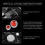 PIFOOG Crystal Car Stickers Shiny Auto Interior Bling Accessories Metal Sticker Volume Knobs & Multimedia Button Cover for Mazda 3 CX3 MX5 Miata Accessory Silver 2PCS (Multimedia Cap Big)