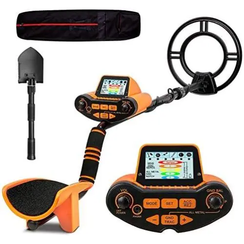 SUNPOW Professional Metal Detector for Adults, Adjustable Ground Balance, Disc & Notch & Pinpoint Modes, Upgraded DSP Chip, Multiple Audio Prompts SUNPOW Professional Metal Detector for Adults, Adjustable Ground Balance, Disc & Notch & Pinpoint Modes, Upgraded DSP Chip, Multiple Audio Prompts