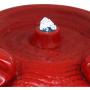 Peaktop Pot Fountains, 17'' Height, Red
