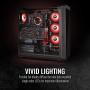 Thermaltake 120mm Pure A12 PWN Case Fan (Single Pack)-Red CL-F109-PL12RE-B