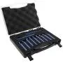 Erie Tools 11 Piece 5/16'' Metal Lathe Cutter Set with Carbide Tipped for Turning, Boring, and Chamfering Erie Tools 11 Piece 5/16'' Metal Lathe Cutter Set with Carbide Tipped for Turning, Boring, and Chamfering