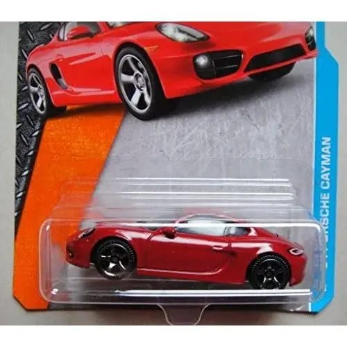 MATCHBOX METAL PART PIEZAS RED 14 PORSCHE CAYMAN 23/125