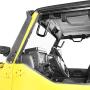 Black Grab Bar Front Steel Grab Handle w/Offroad Logo for 1997-2006 Jeep TJ Wrangler