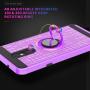 YmhxcY Compatible for LG Stylo 5 / LG Stylo 5 Plus/LG Stylo 5V / LG Stylo 5X Case,360 Degree Rotating Ring & Bracket Dual Layer Shock Bumper Cover for LG Stylo 5-ZH Purple