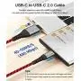 USB C to USB C 6FT Cable, iCrius 60W 3A Light Up Led Fast Charger Cord Compatible with Samsung Galaxy S20+ Ultra/Note 10+, MacBook Air/Pro 13, iPad Pro 2020, Google Pixel 2/3/4 XL, and More (red) USB C to USB C 6FT Cable, iCrius 60W 3A Light Up Led Fast Charger Cord Compatible with Samsung Galaxy S20+ Ultra/Note 10+, MacBook Air/Pro 13, iPad Pro 2020, Google Pixel 2/3/4 XL, and More (red)