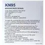 Ratone KN95 (Box of 25) Disposable Three Dimensional Protective 5 Layer Face Mask, Disposable, White Ratone KN95 (Box of 25) Disposable Three Dimensional Protective 5 Layer Face Mask, Disposable, White