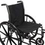 ProBasics Lightweight Wheelchair for Adults with Flip Back Desk Arms and Swing-Away Foot Rests - 16'' x 16'' Seat