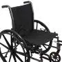 ProBasics Lightweight Wheelchair for Adults with Flip Back Desk Arms and Swing-Away Foot Rests - 16'' x 16'' Seat