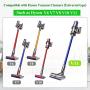 Vacuum Stand for Dyson V11 V10 V8 V7 V6 - Vacuum Accessories Stable Metal Organizer Stand Holder, Dyson Handheld DC30 DC31 DC34 DC35 DC58 DC59 DC62 Cordless Vacuum Cleaners Storage Rack (Black) Vacuum Stand for Dyson V11 V10 V8 V7 V6 - Vacuum Accessories Stable Metal Organizer Stand Holder, Dyson Handheld DC30 DC31 DC34 DC35 DC58 DC59 DC62 Cordless Vacuum Cleaners Storage Rack (Black)