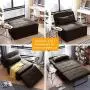 Diophros Ottoman Sofa Bed, 4 in 1 Multi-Function Folding Sleeper Guest Sofa Chair Convertible Sofa for Living Room (Deep Brown) Diophros Ottoman Sofa Bed, 4 in 1 Multi-Function Folding Sleeper Guest Sofa Chair Convertible Sofa for Living Room (Deep Brown)