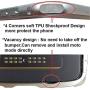 Moto Z4 Case Bumper,Compatible Moto Mods Dngn Luxury [Aluminum Metal Frame Cover] [4 Corner TPU Shockproof] for Motorola Moto Z4/z4 Play (Sliver)