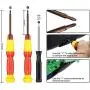 2-Pack 3D Joycon Joystick Replacement,ABLEWE Analog Thumb Stick Joy Con Repair Kit for Nintendo Switch, Include Tri-Wing, Cross Screwdriver, Pry Tools + 6 Thumbstick Caps+1 Brush 2-Pack 3D Joycon Joystick Replacement,ABLEWE Analog Thumb Stick Joy Con Repair Kit for Nintendo Switch, Include Tri-Wing, Cross Screwdriver, Pry Tools + 6 Thumbstick Caps+1 Brush
