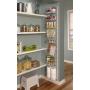 ClosetMaid 1231 Adjustable 8-Tier Wall and Door Rack, 77-Inch Height X 12-Inch Wide,white
