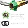 BEAULIFE 304 Stainless Steel Metal Garden Hose Connector 1,3,5,10,15 Feet Short Garden Water Hose Extension Extender, Drinking Water Hose Lead and BPA Free BEAULIFE 304 Stainless Steel Metal Garden Hose Connector 1,3,5,10,15 Feet Short Garden Water Hose Extension Extender, Drinking Water Hose Lead and BPA Free