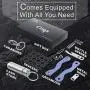Clips Smart Compact Key Holder Keychain - Made of Carbon Fiber & Stainless Steel- Pocket Organizer Up to 38 Keys- Lightweight, Strong Includes Bottle Opener, Carabiner & More Clips Smart Compact Key Holder Keychain - Made of Carbon Fiber & Stainless Steel- Pocket Organizer Up to 38 Keys- Lightweight, Strong Includes Bottle Opener, Carabiner & More