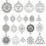 40pcs Jewelry Making Charms Antique Silver The Seed of Life Lotus Flower of Life Metal Charms Pendants DIY for Necklace Bracelet Jewelry Making and Crafting SM144 40pcs Jewelry Making Charms Antique Silver The Seed of Life Lotus Flower of Life Metal Charms Pendants DIY for Necklace Bracelet Jewelry Making and Crafting SM144