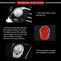 LECART Bling Car Engine Start Stop Button Cover Trim for BMW Interior Accessories Premium Zinc Alloy Ignition Starter Covers Compatible for BMW 5 Series 6GT Series 7 Series X3 Series X4 M5 Silver 3Pcs