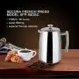 Secura French Press Coffee Maker, 50-Ounce, 18/10 Stainless Steel Insulated Coffee Press with Extra Screen Secura French Press Coffee Maker, 50-Ounce, 18/10 Stainless Steel Insulated Coffee Press with Extra Screen