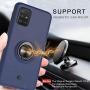 Case for Galaxy A51 (Not Fit A51 5G Version),360 Metal Rotating Ring Kickstand [Work with Magnetic Car Mount] , Hybrid Slim Fit Hard Back Shockproof Protective Compatible with Galaxy M40S Cover -Blue