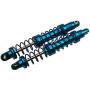 4Pcs Aluminum Metal Suspension Shock Absorbers Spring Set for 1/10 RC Axial SCX10 D90 CC01 Crawler Accessories (100mm)
