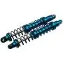 4Pcs Aluminum Metal Suspension Shock Absorbers Spring Set for 1/10 RC Axial SCX10 D90 CC01 Crawler Accessories (100mm)