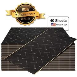 Second Skin Audio Damplifier Premium Automotive Sound Deadening Mat – Butyl Rubber Car Sound Deadener and Thermal Insulation - Made in The USA (80 Sq Ft)