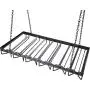 Wine Enthusiast Metal Hanging Wine Glass Rack