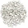 #5 Zipper Repair Kit with Slider, Insertion Pin, Retaining Box, Top Stops (120 Pieces)