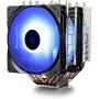 DEEPCOOL Neptwin RGB CPU Cooler 6 Heatpipes Twin-Tower Heatsinks Dual 120mm PWM RGB Fans Motherboard Control and Wired Controller Supported