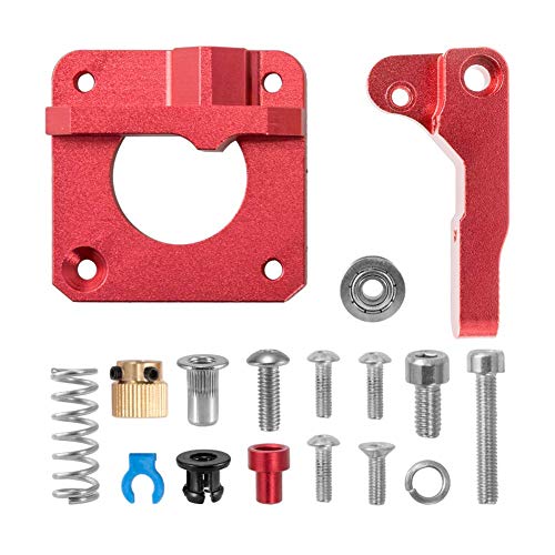 Upgrade 3D Printer Parts MK8 Extruder Aluminum Alloy Block Bowden Extruder 1.75mm Filament for Creality 3D Ender 3,CR-7,CR-8, CR-10, CR-10S, CR-10 S4, and CR-10 S5