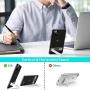 ESR iPhone 11 Screen Protector [2 Pack] + iPhone 11 Metal Kickstand Case