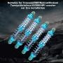 Tbest Shock Absorber Damper, 4pcs RC Update Part Metal Shock Damper + Spare Springs for TRX4 SCX10 D90 1/10 RC Crawler(100mm)