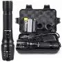 Rechargeable Tactical Flashlight High Lumens LED 18650 5000mAh Battery Charger USB Cable Gift Box Included L2 Waterproof Big Torch Portable Adjustable Aluminum Flash Light For Emergency Camping Hiking Rechargeable Tactical Flashlight High Lumens LED 18650 5000mAh Battery Charger USB Cable Gift Box Included L2 Waterproof Big Torch Portable Adjustable Aluminum Flash Light For Emergency Camping Hiking