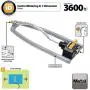 Melnor XT Metal Turbo Oscillating Sprinkler; Waters up to 3600 sq. ft.
