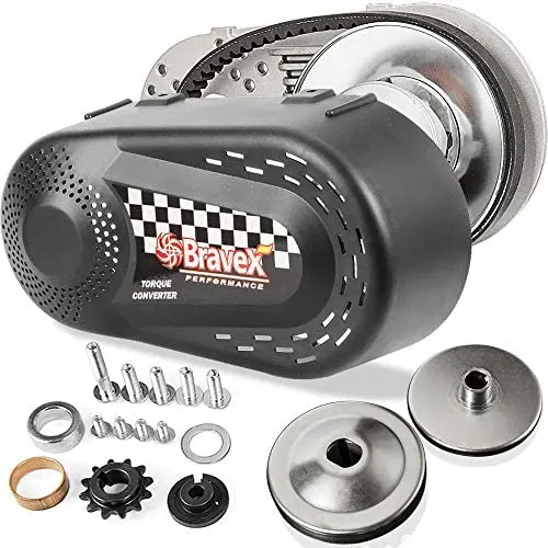 Complete Torque Converter Go Kart Clutch Kit Set 3/4inch 10T #40/41 and 12T #35 Chain Replacement for 218353A Manco Comet TAV2 Complete Torque Converter Go Kart Clutch Kit Set 3/4inch 10T #40/41 and 12T #35 Chain Replacement for 218353A Manco Comet TAV2