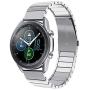 Valkit Compatible Samsung Galaxy Watch 3 45mm/Galaxy Watch 46mm Bands, 22mm Link Bracelet for Men Women Stainless Steel Wrist Band Metal Strap for Galaxy Watch 3 45mm/Gear S3 Frontier, Sliver