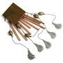 Beisky Wind Chimes for Outside,24 Inch Memorial Small Wind Chimes, Copper Nautical Chimes with 8 Tuned Metal Tubes for Garden Patio Decor