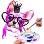 Hulameda Paint Tray Palettes, Plastic Paint Pallets for Kids or Students to Paints on School Project or Art Class-12pcs