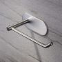 YIGII Adhesive Toilet Paper Holder - MST001 Self Adhesive Toilet Roll Holder for Bathroom Kitchen Stick on Wall Stainless Steel Brushed