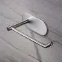 YIGII Adhesive Toilet Paper Holder - MST001 Self Adhesive Toilet Roll Holder for Bathroom Kitchen Stick on Wall Stainless Steel Brushed
