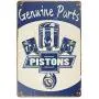 ZMKDLL Vintage Tin Sign Genuine Parts Pistons Sign Metal Sign for Plaque Poster Cafe Home Bar Coffee Wall Art Gift 11.8 X 7.8 INCH ZMKDLL Vintage Tin Sign Genuine Parts Pistons Sign Metal Sign for Plaque Poster Cafe Home Bar Coffee Wall Art Gift 11.8 X 7.8 INCH