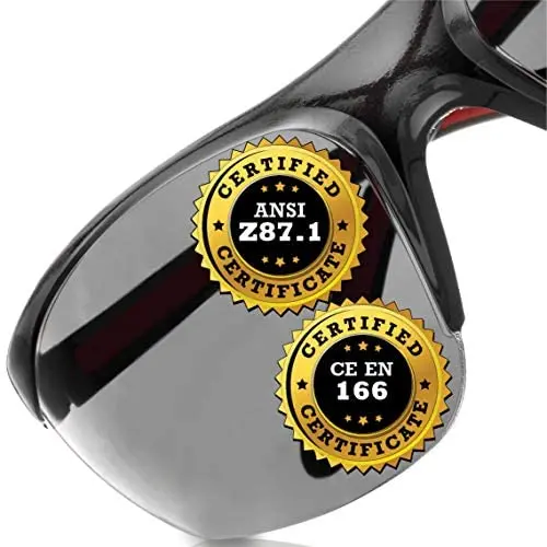 Tinted Safety Glasses Eye Protection - Comfort Eyewear Sunglasses with our SuperLite and SuperClear Tinted Lens Technology Tinted Safety Glasses Eye Protection - Comfort Eyewear Sunglasses with our SuperLite and SuperClear Tinted Lens Technology