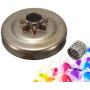Drum Chain Sprocket 7T Clutch Cover for Husqvarna 340 345 350 445 445E 450 450E