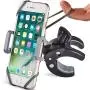 Metal Bike & Motorcycle Phone Mount - The Only Unbreakable Handlebar Holder for iPhone, Samsung or Any Other Smartphone. +100 to Safeness & Comfort