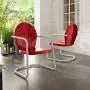 Crosley Furniture Griffith Metal Outdoor Chair - Red
