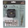 Walnut Hollow 3 Piece Clock Kit for 1/4-inch Surfaces, Use to Repair or Design your Own Clock