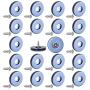 CSFMC Furniture Slider Pads,Table/Chair/Cabinet/Sofa Glide,Protect The Floor by Sliding Like Magic,Medium Duty Sliding Block for Furniture,20 Pack(1 inch(25mm) Base)