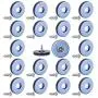 CSFMC Furniture Slider Pads,Table/Chair/Cabinet/Sofa Glide,Protect The Floor by Sliding Like Magic,Medium Duty Sliding Block for Furniture,20 Pack(1 inch(25mm) Base)